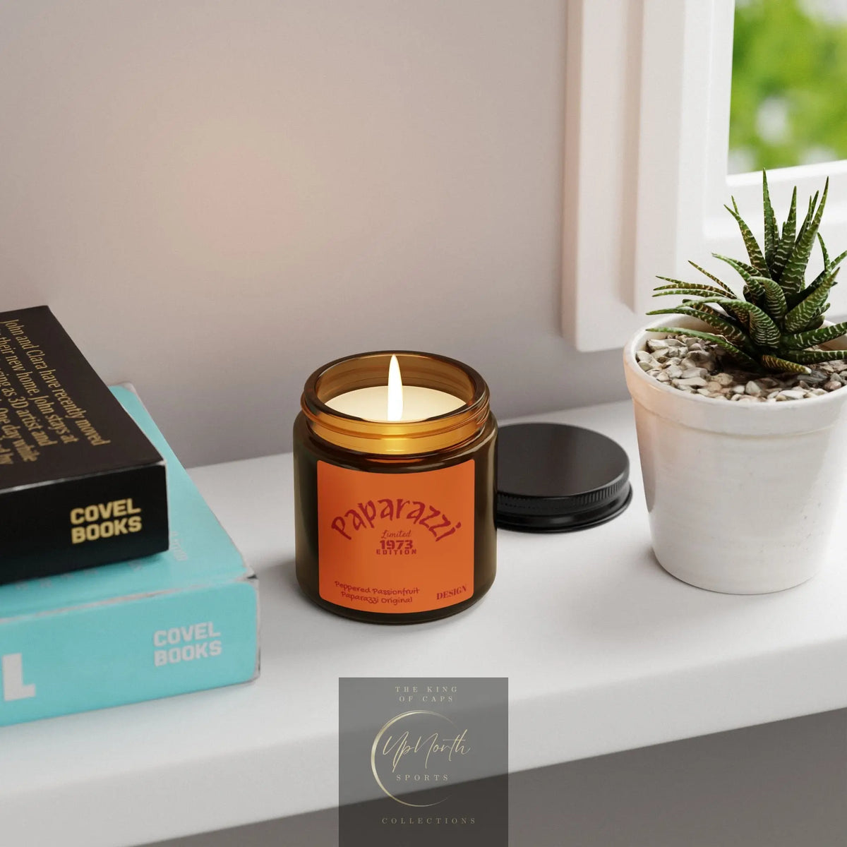 Scented Soy Candle Peppered Passionfruit - Paparazzi Original