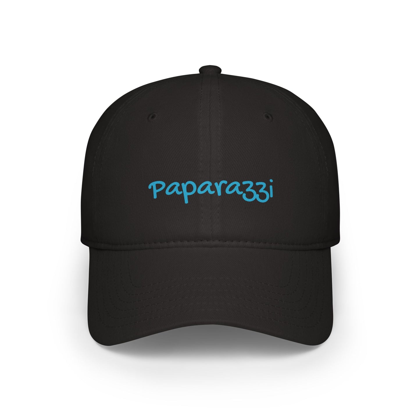 Baseball Cap Paparazzi black and turquoise