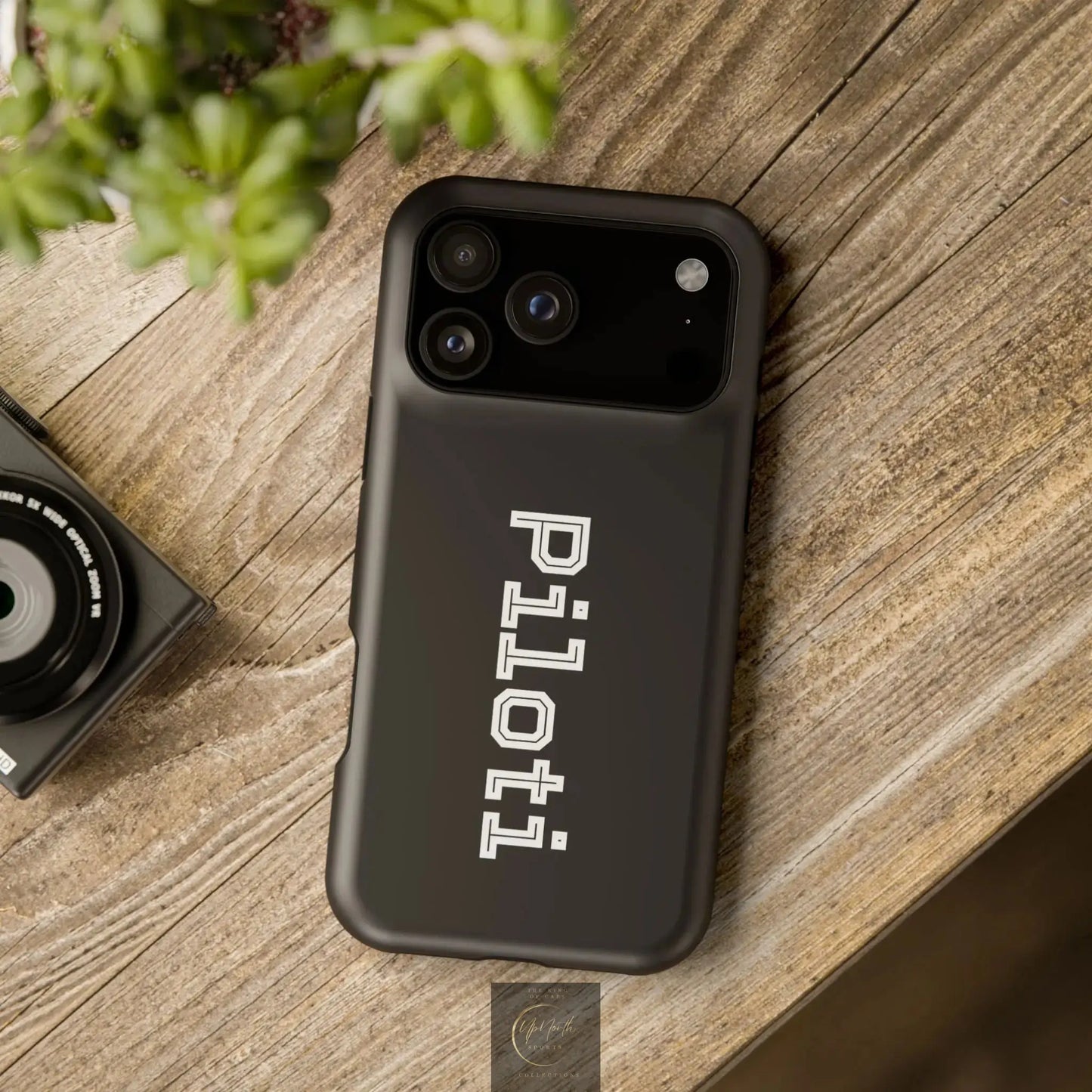 Impact Resistant Smartphone Case Piloti black Printify