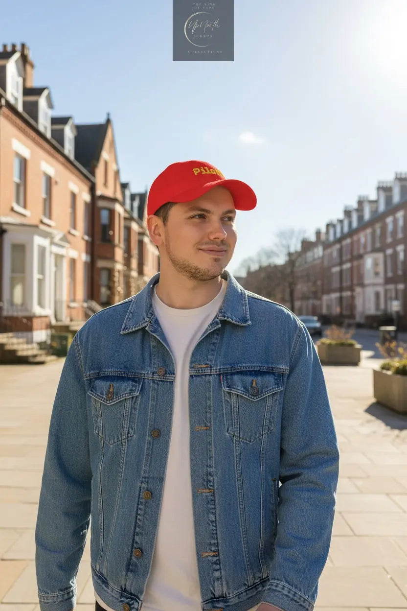 Piloti Baseball Cap Embroidered with Yellow