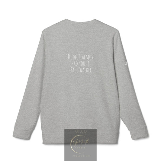 Grey Heather Premium UpNorthSPORTS Adidas backside - UpNorth SPORTS