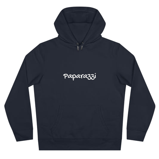 Navy Paparazzi White Hoodie Printify
