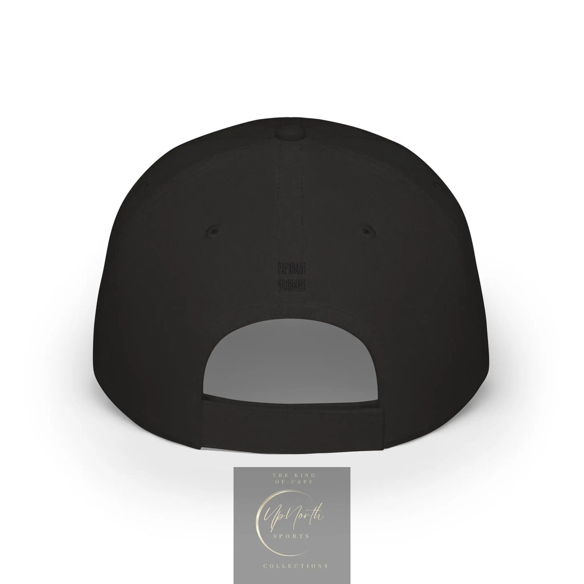 Elusive Black POS Paparazzi Black Baseball Cap backside - Paparazzi Original
