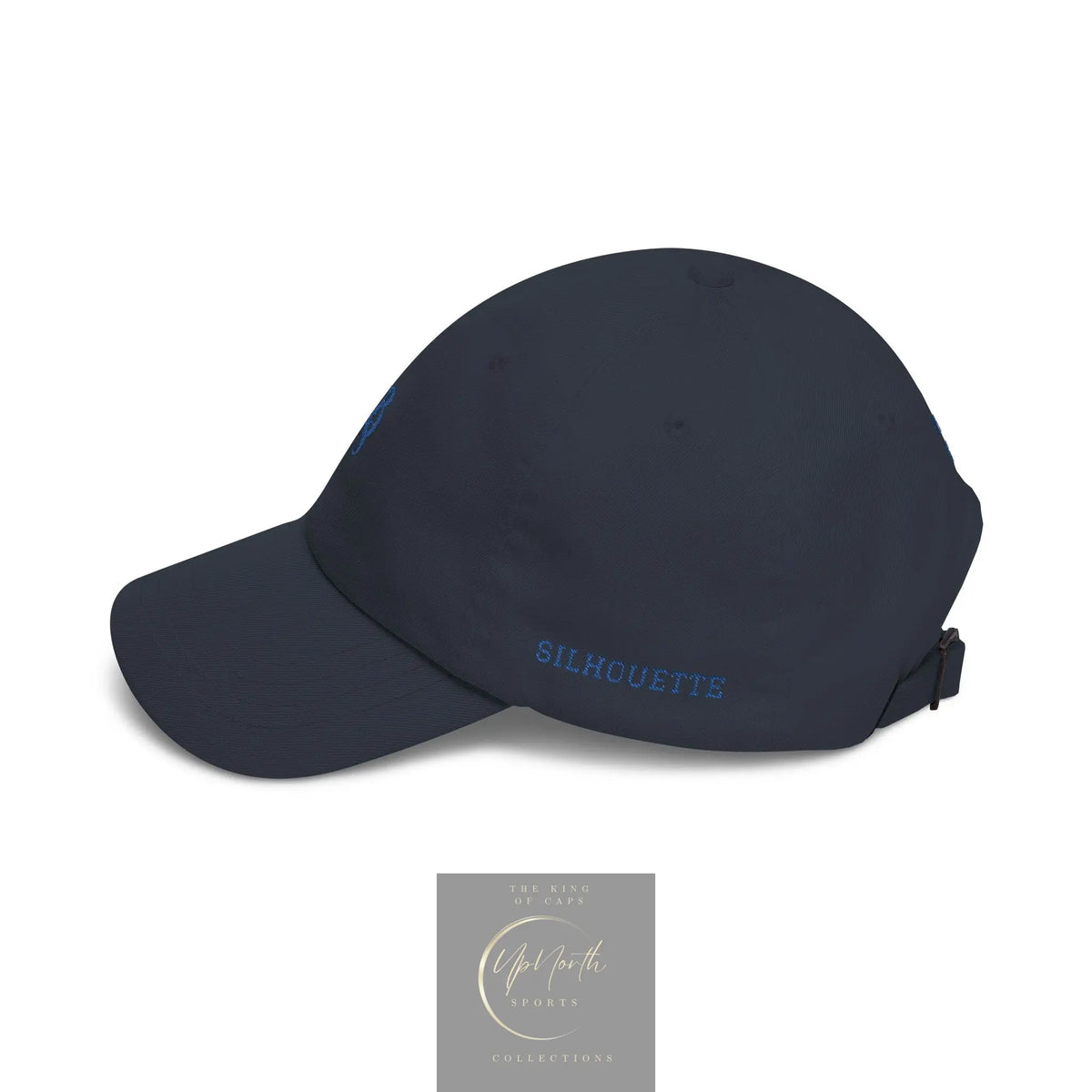 Dark Navy Paparazzi embroidered monogram POS logo on front Royal Classic Cap and PAPARAZZI ORIGINALE on the back & SILHOUETTE on the left side - Paparazzi Original