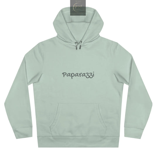 Aqua Green Paparazzi Dark Grey Hoodie Printify