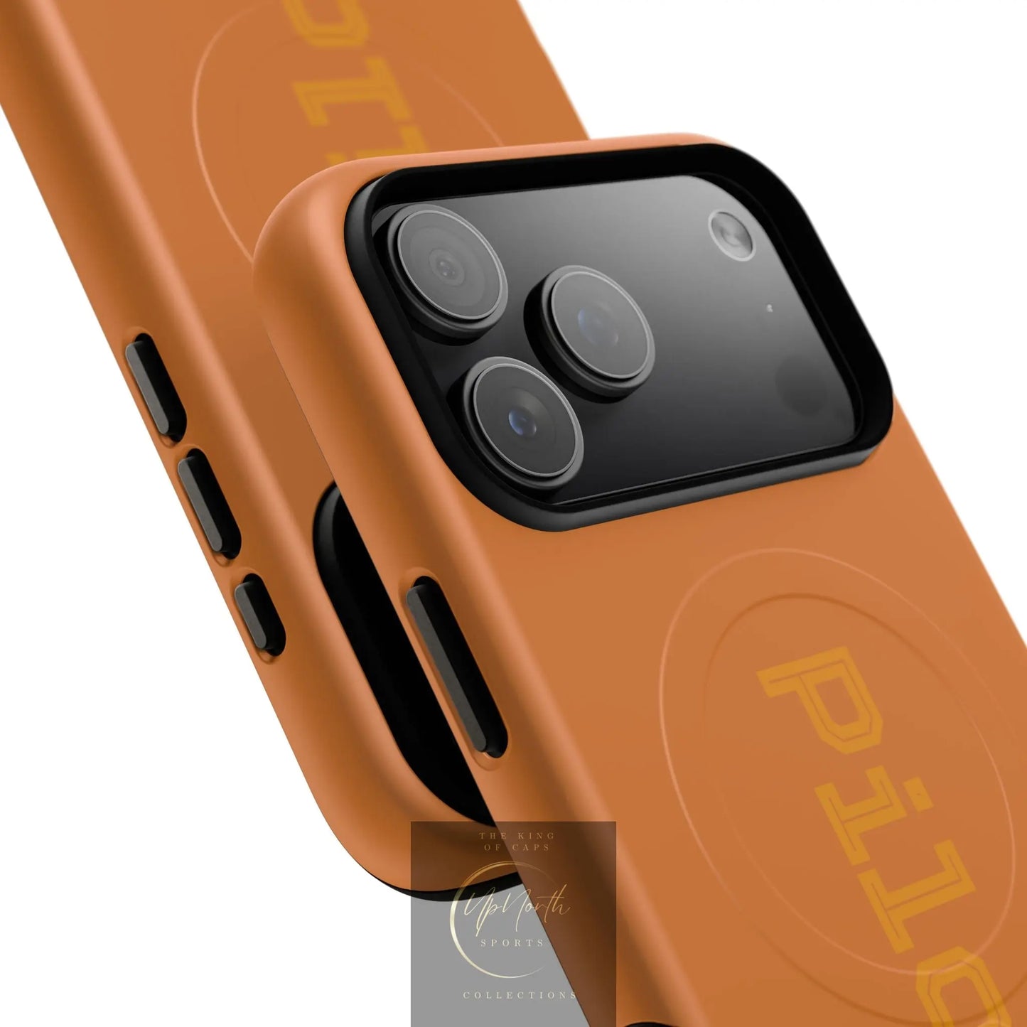 Tough Magnetic iPhone Cases Piloti in orange - UpNorth SPORTS