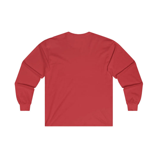 Red Black Long Sleeve T-Shirt Printify