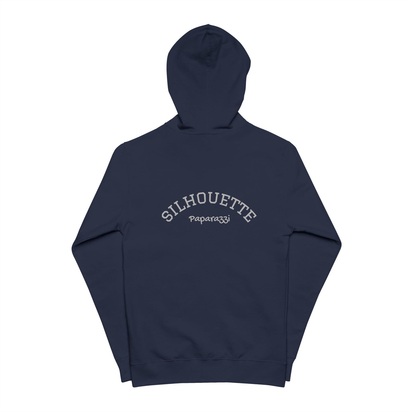 Classic Paparazzi Silhouette Zip Up Hoodie backside - Paparazzi Original