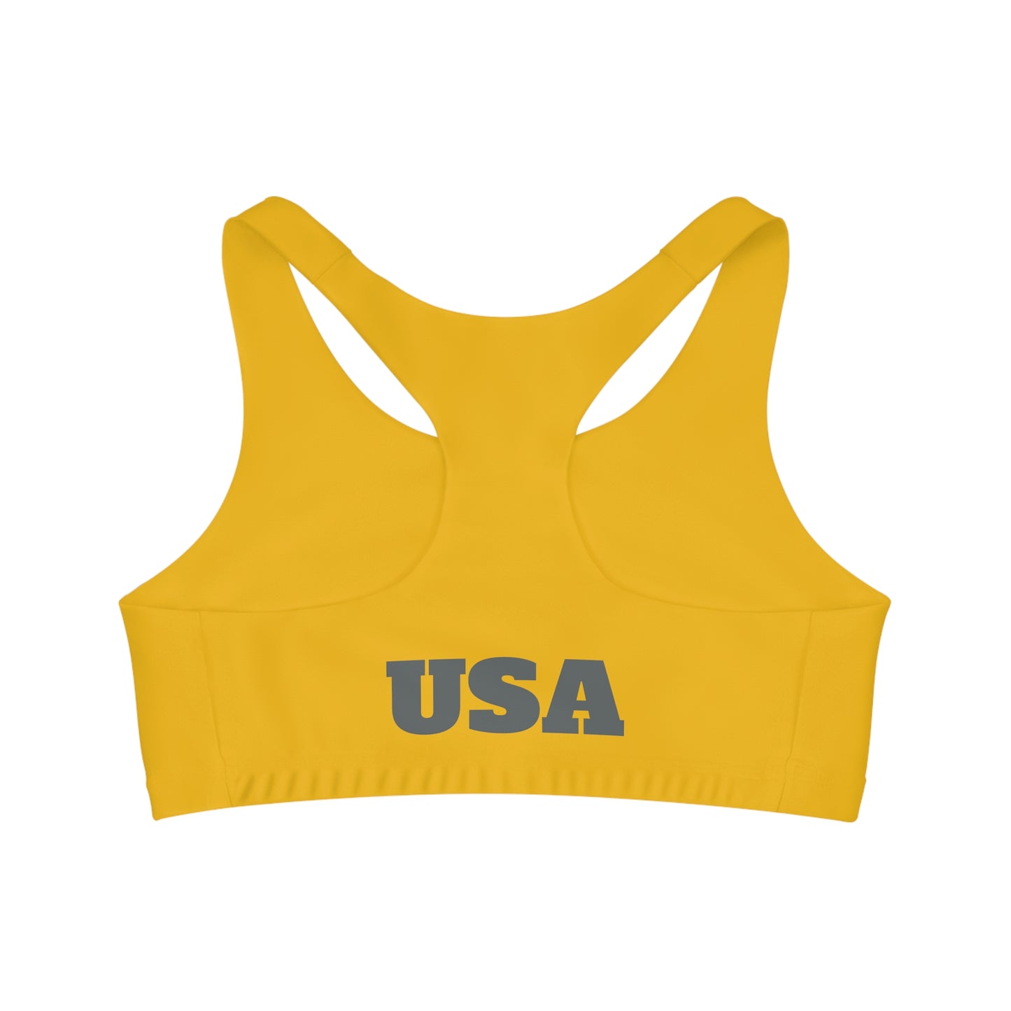 Sports Bra UpNorth dark gray on yellow