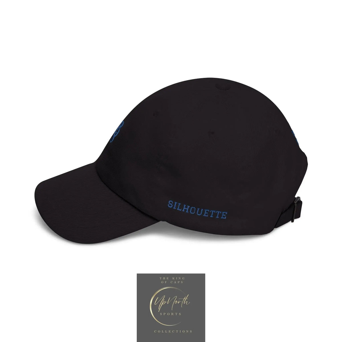 Black Paparazzi embroidered monogram POS logo on front Royal Classic Cap and PAPARAZZI ORIGINALE on the back & SILHOUETTE on the left side - Paparazzi Original