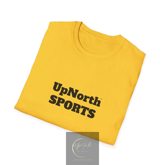 Daisy Yellow summer T-Shirt folded - UpNorth SPORTS