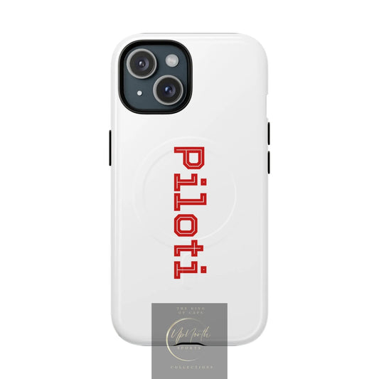 Tough Magnetic iPhone Cases Piloti in white - UpNorth SPORTS