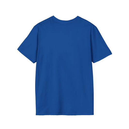 Royalblue White Unisex T-shirt Printify