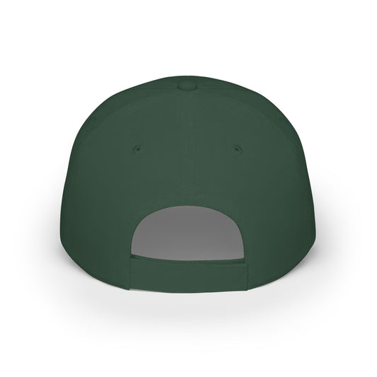 Baseball Cap Daytona 500 dark green and light grey and dark red Printify