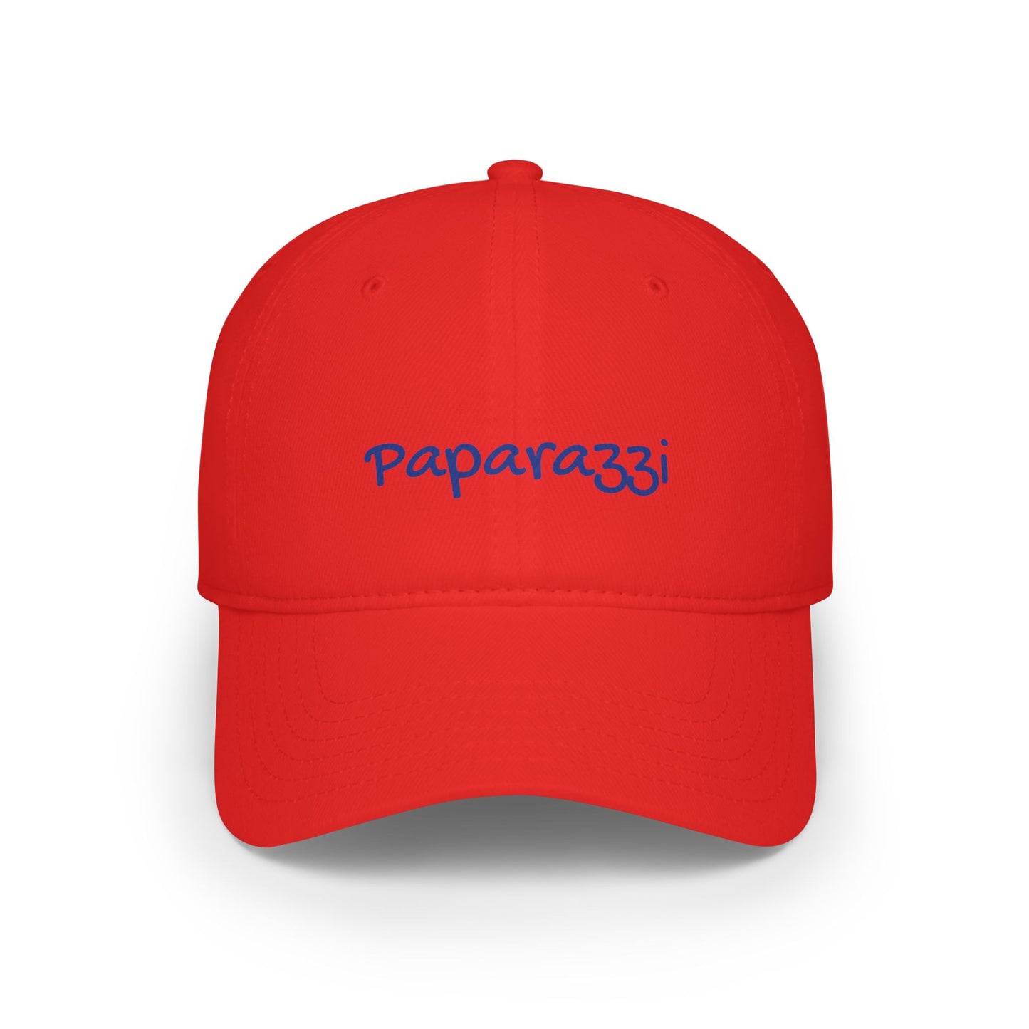 Baseball Cap Paparazzi red and navy blue
