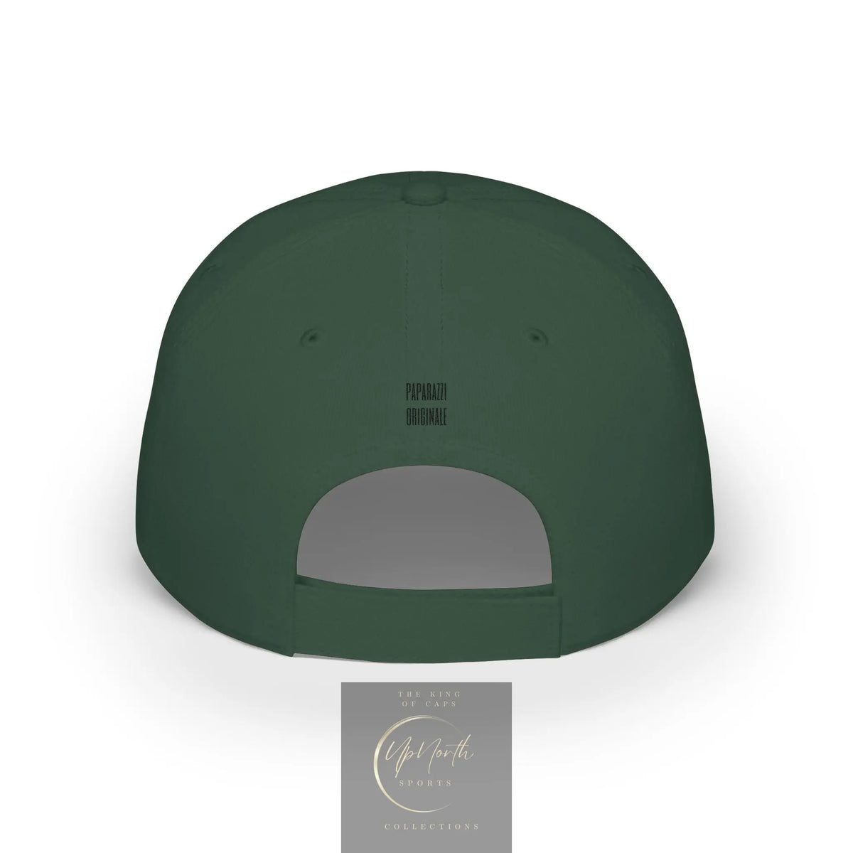 Dark Green POS Paparazzi Black Baseball Cap backside - Paparazzi Original
