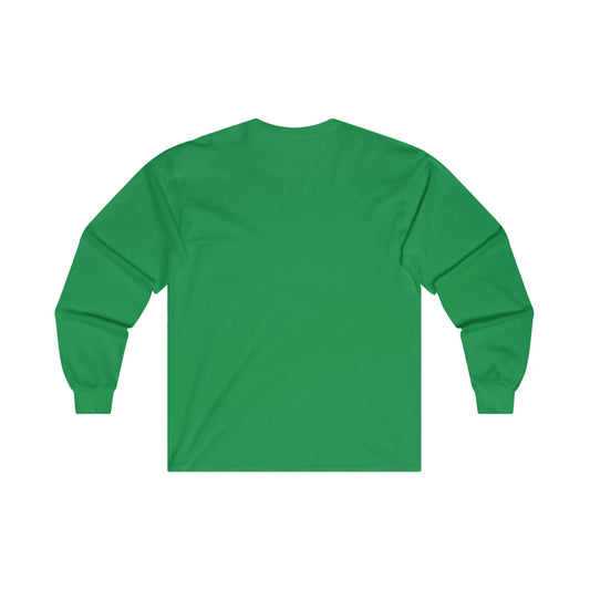Green White Long Sleeve T-Shirt Printify