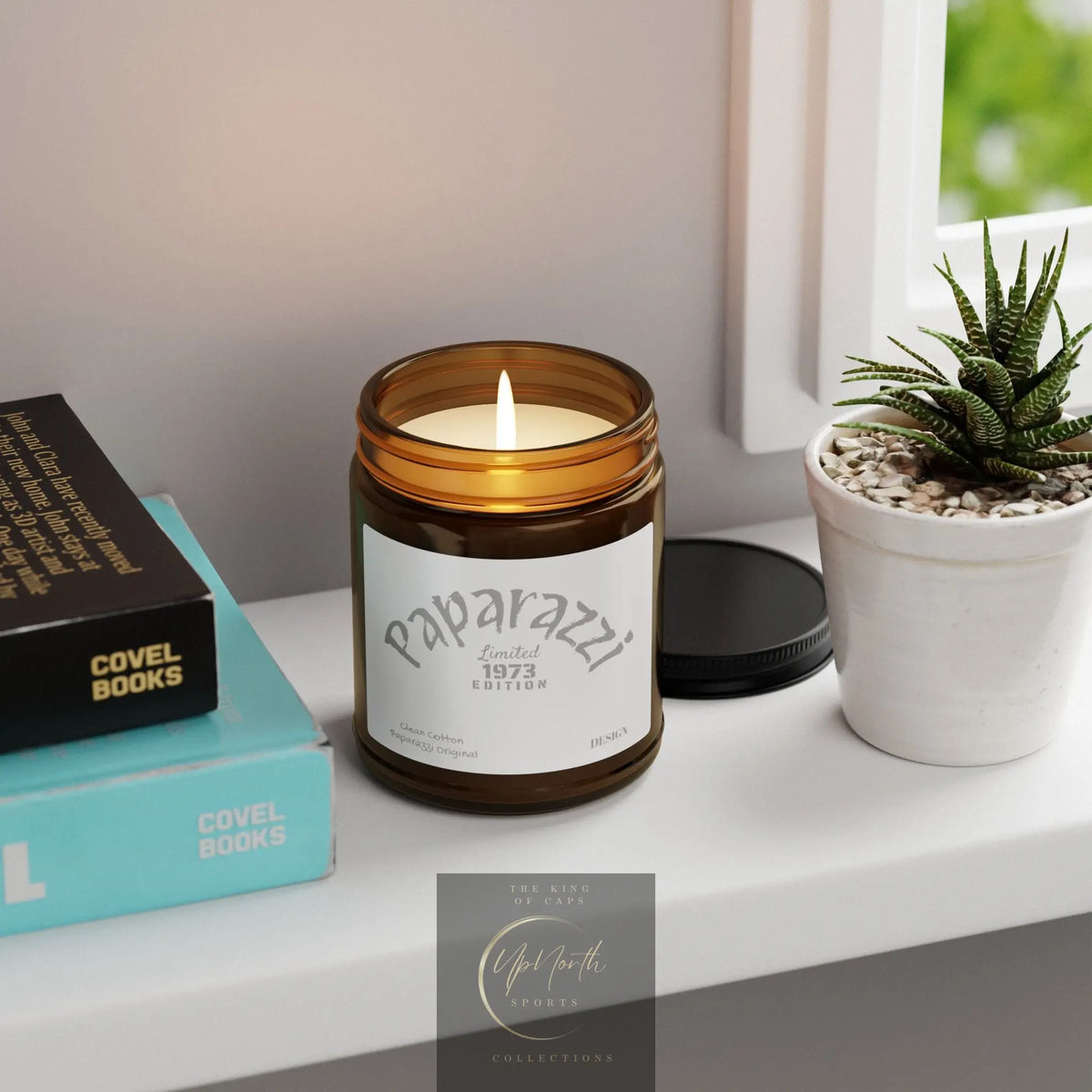 Scented Soy Candle Clean Cotton - Paparazzi Original