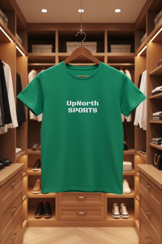 Multiplecolor Whitelabel Unisex Iconic T-Shirt front Kelly-Green