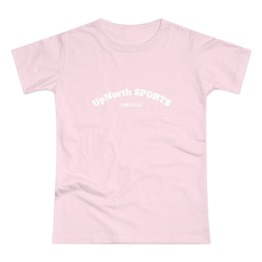 Orchid Pink White Women T-Shirt front - UpNorth SPORTS
