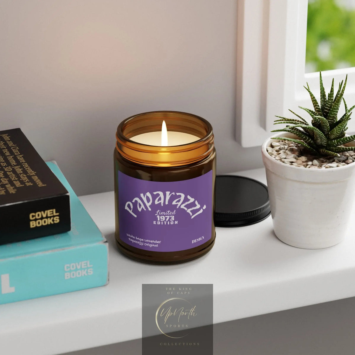Scented Soy Candle White Sage Lavender - Paparazzi Original