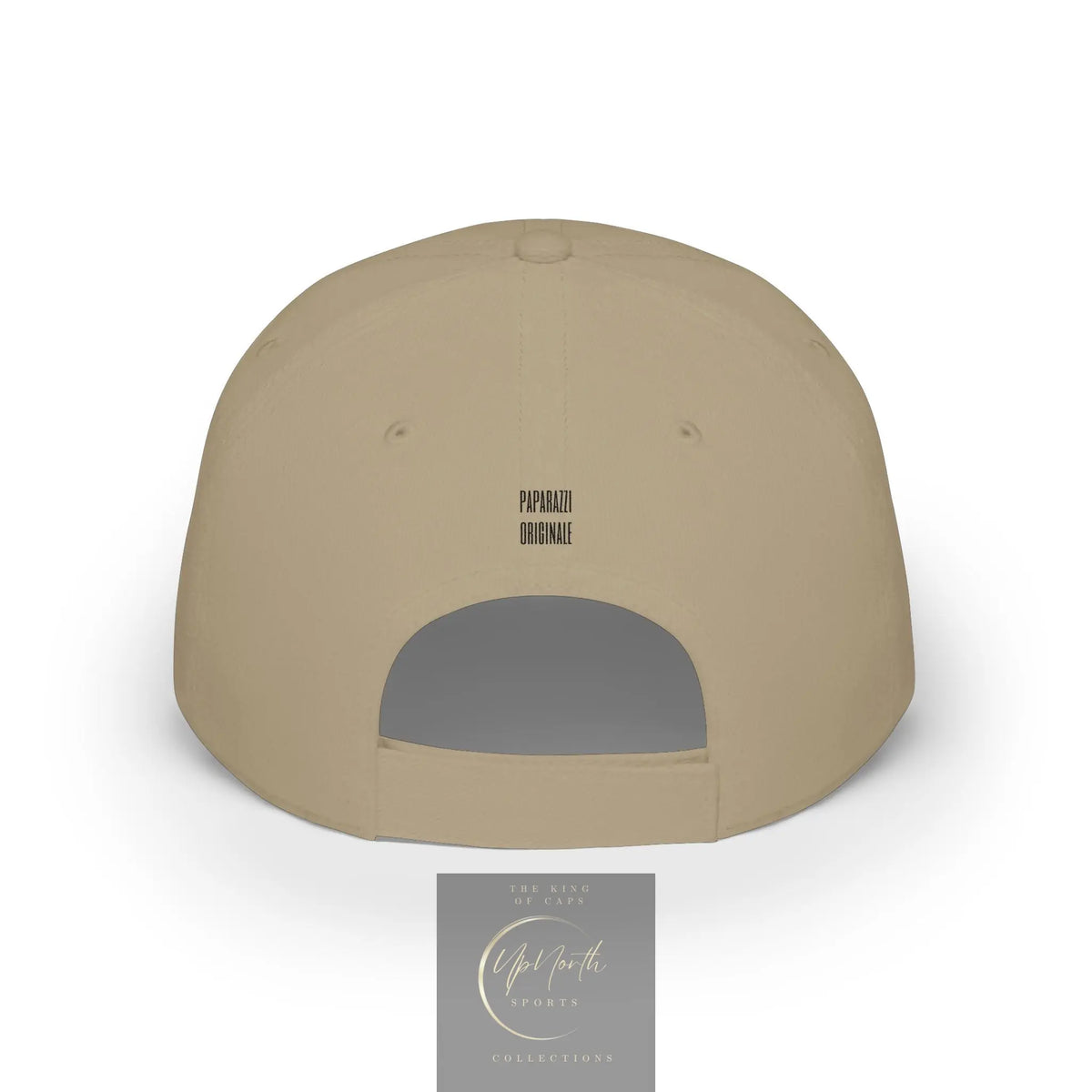 Khaki POS Paparazzi Black Baseball Cap backside - Paparazzi Original