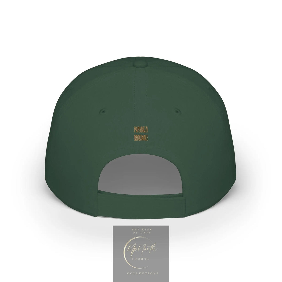Dark Green POS Paparazzi Old Gold Baseball Cap backside - Paparazzi Original