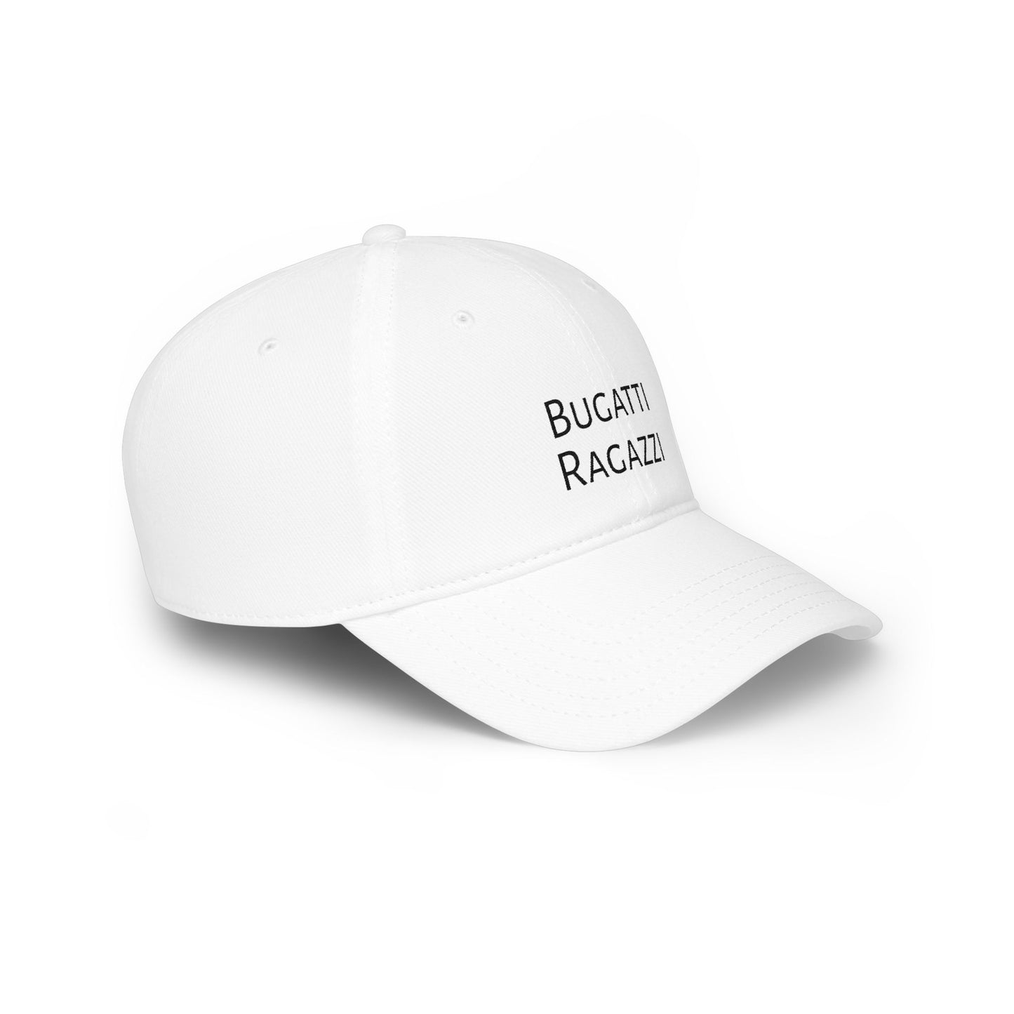 Bugatti Ragazzi Black Baseball Cap Printify