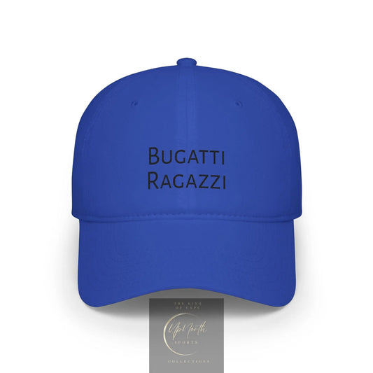 Royal Bugatti Ragazzi Black Baseball Cap front - UpNorth SPORTS