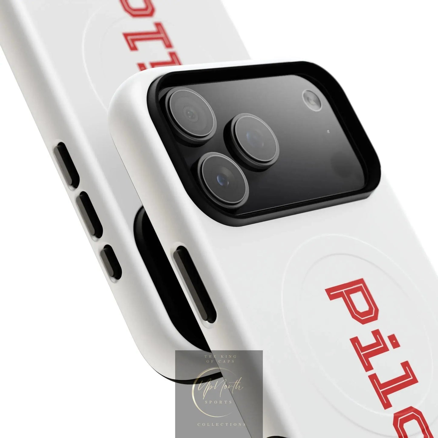 Tough Magnetic iPhone Cases Piloti in white - UpNorth SPORTS