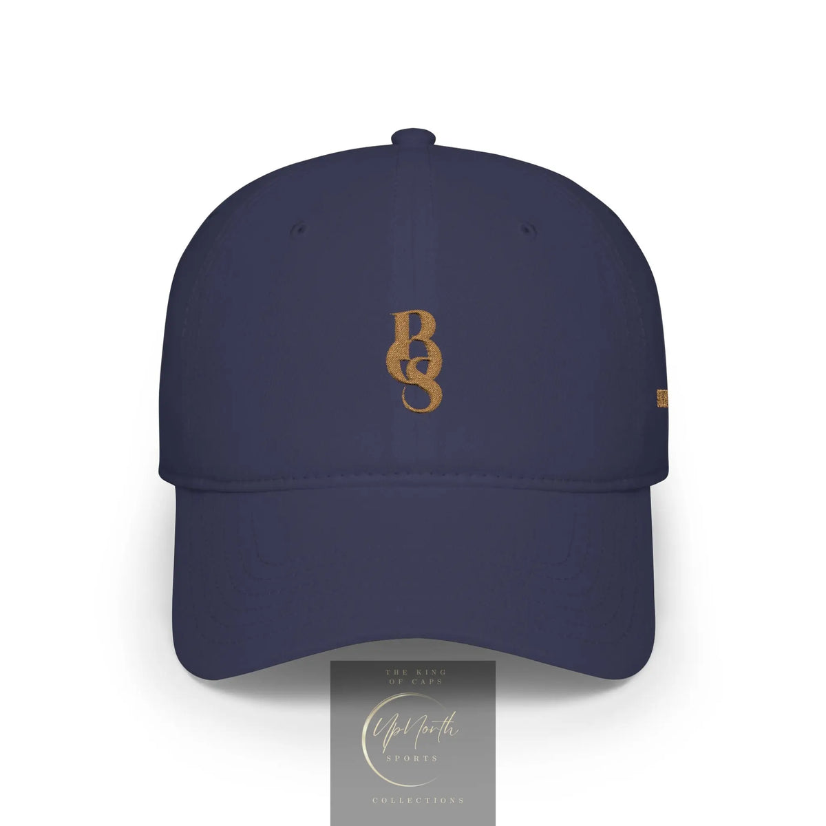 Dark Navy POS Paparazzi Old Gold Baseball Cap front - Paparazzi Original