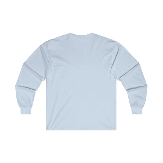 Skyblue Grey Long Sleeve T-Shirt Printify