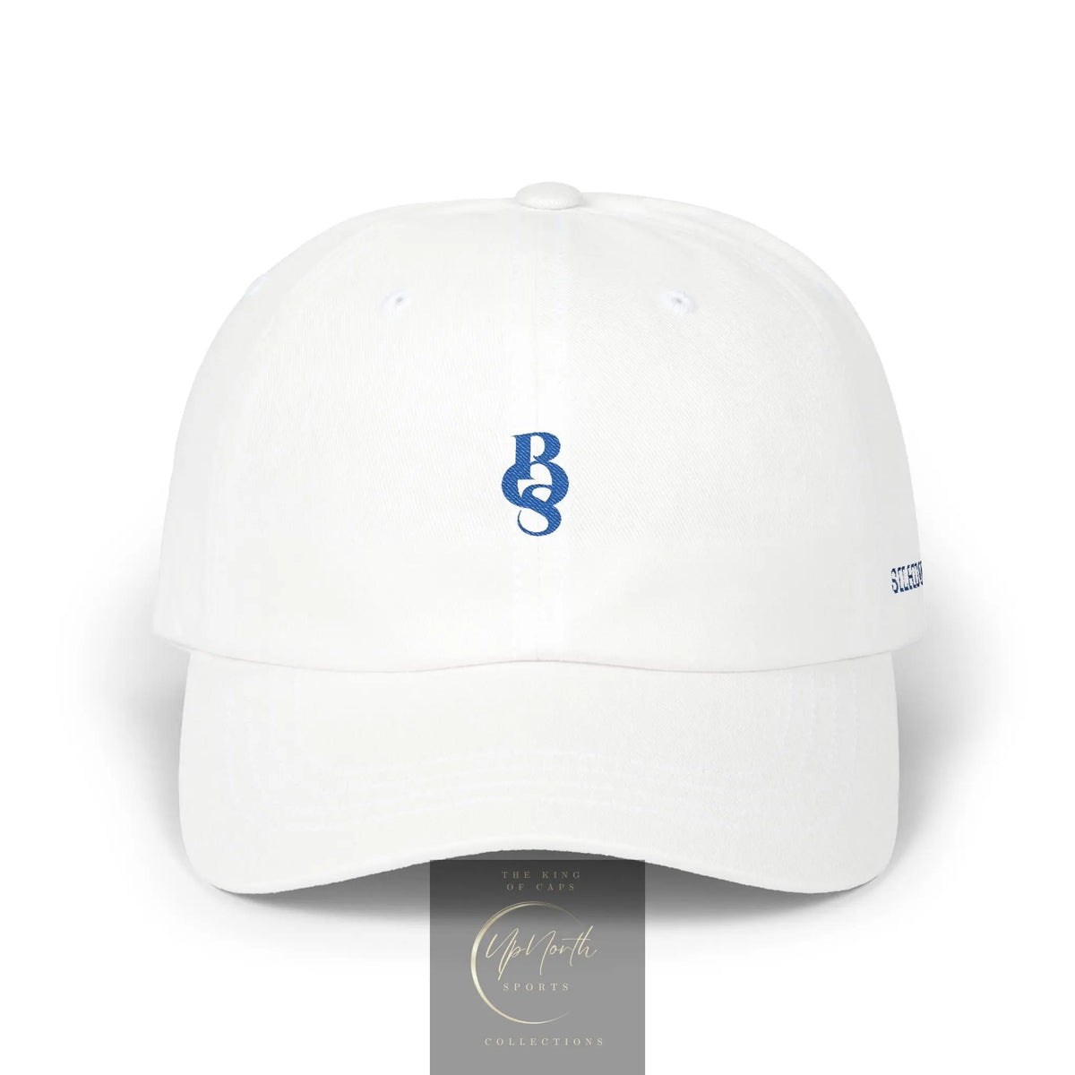 White Paparazzi POS Royal Classic Cap front - Paparazzi Original
