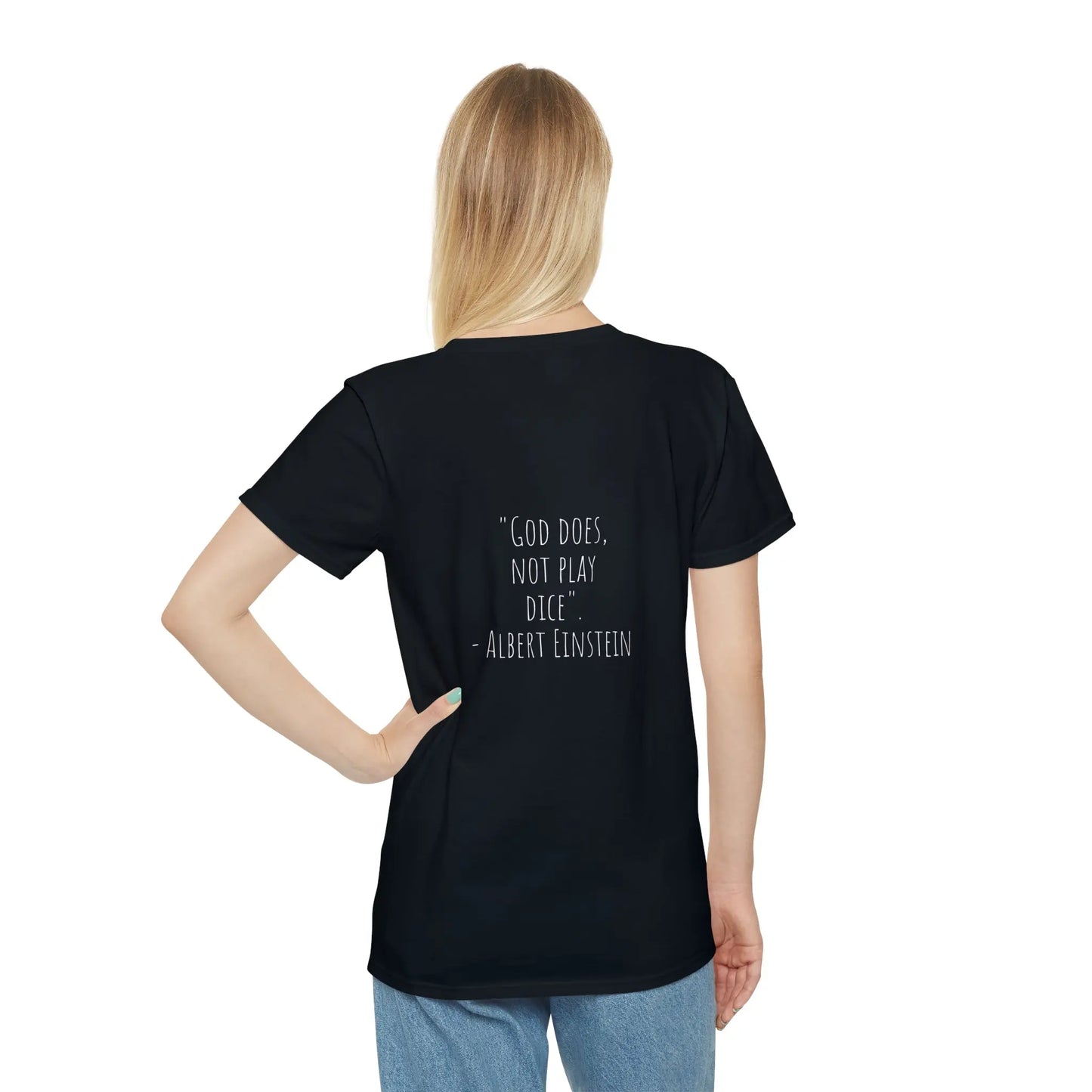 T-Shirt Fruit of the Loom, Einstein Quote Printify