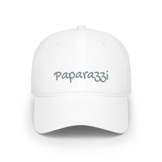 Paparazzi Baseball Cap Grey Embroidery Printify
