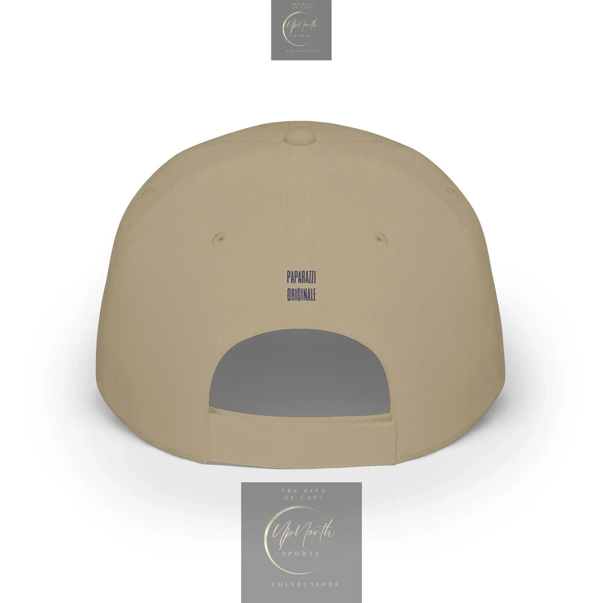 Khaki POS Paparazzi Navy Baseball Cap backside - Paparazzi Original