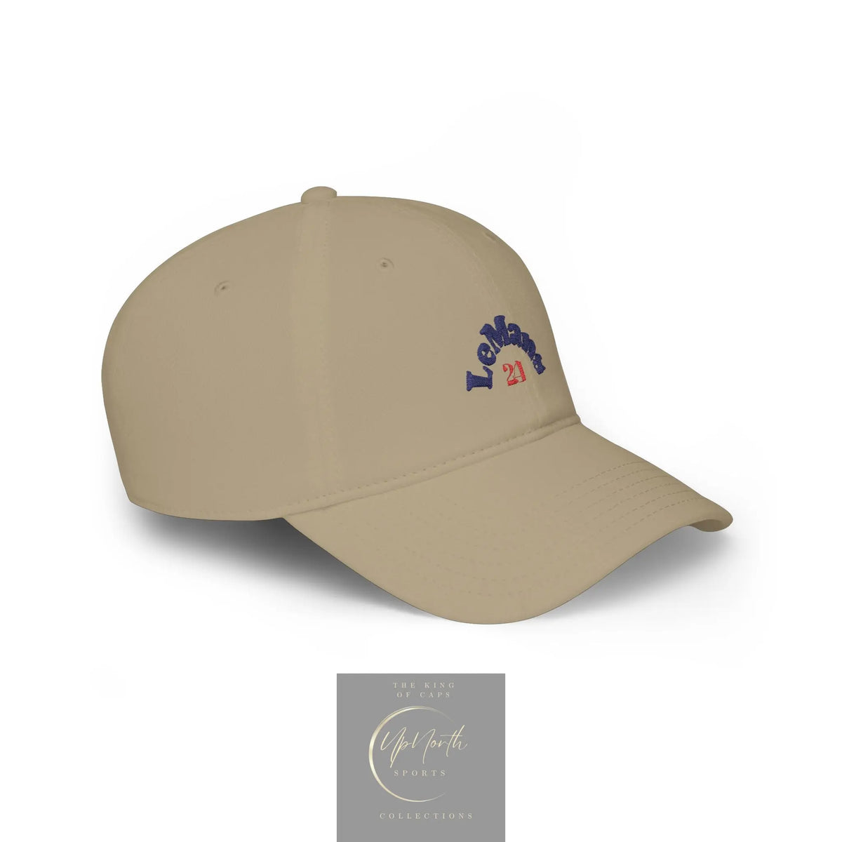 Khaki Le Mans 24 Baseball Cap right side - UpNorth SPORTS