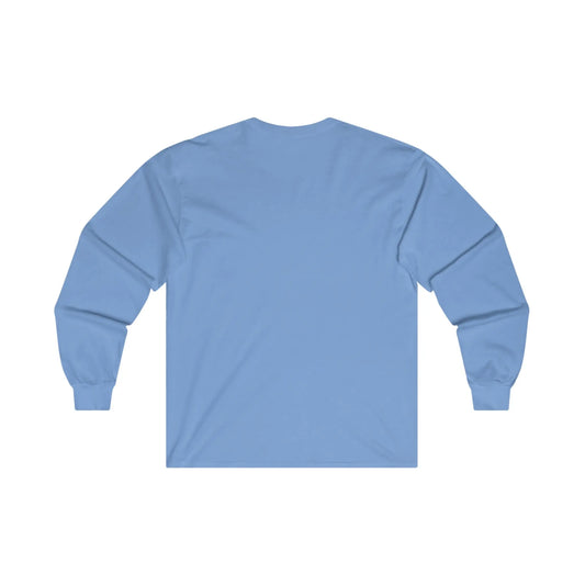 Lightblue Grey Long Sleeve T-Shirt Printify