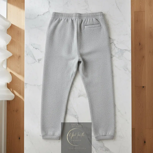 Adidas Joggers American Edition Grey Heather backside - UpNorth SPORTS