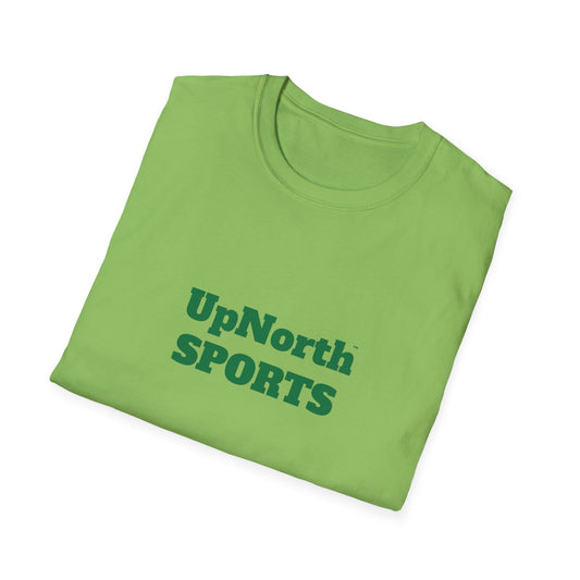 Lime Green Unisex T-Shirt folded - UpNorth SPORTS