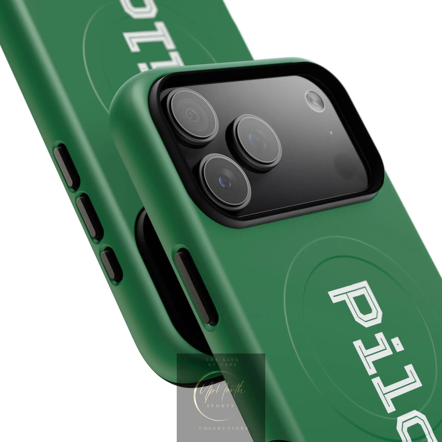 Tough Magnetic iPhone Cases Piloti in dark green - UpNorth SPORTS
