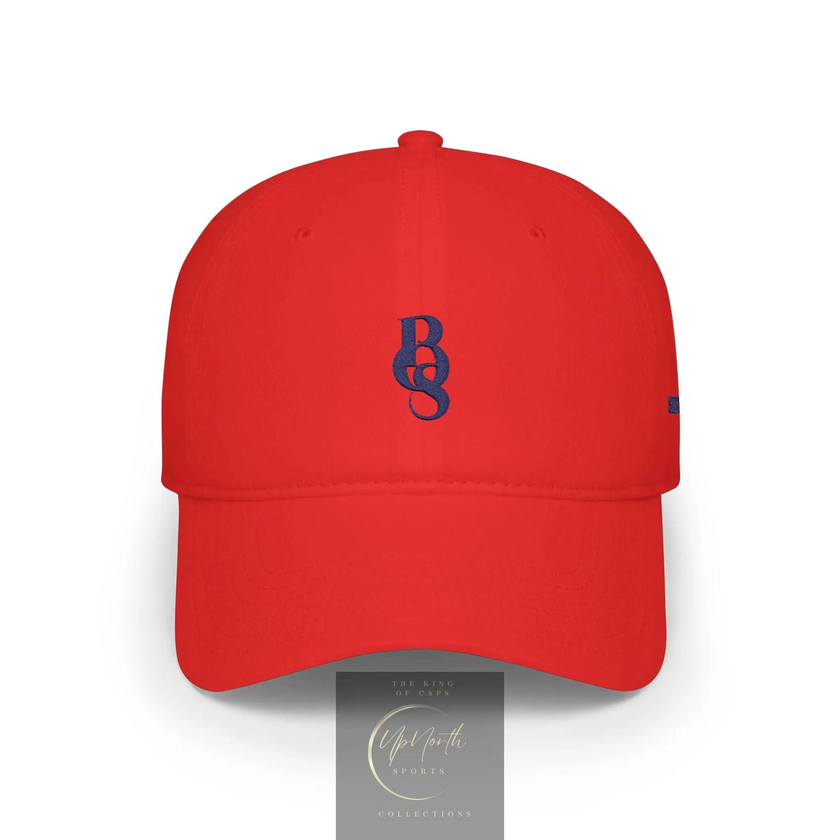 Red POS Paparazzi Navy Baseball Cap front - Paparazzi Original