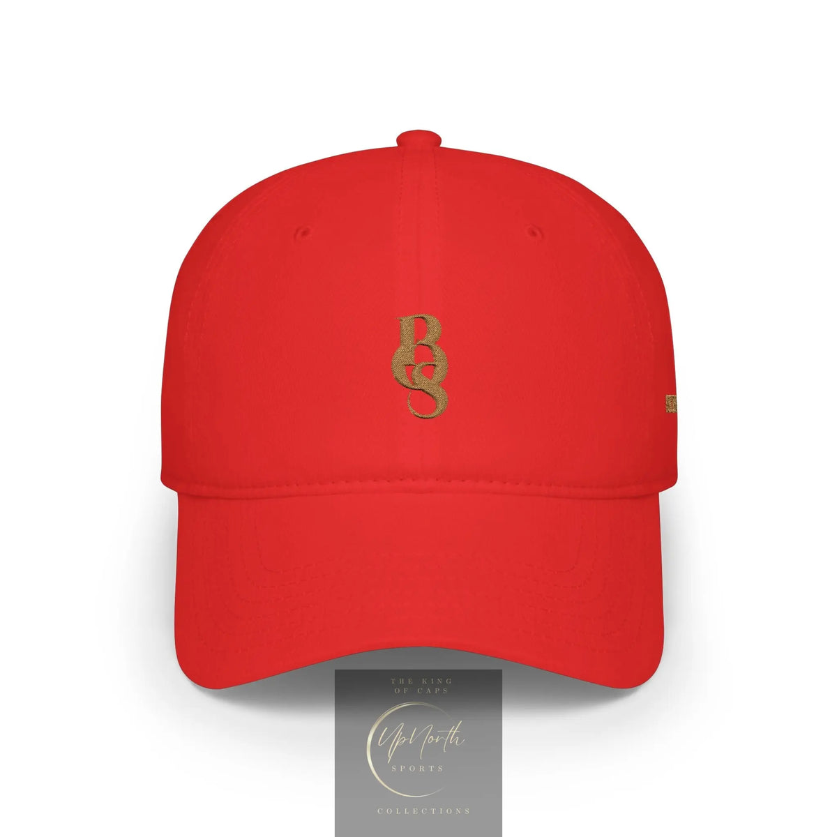 Red POS Paparazzi Old Gold Baseball Cap front - Paparazzi Original