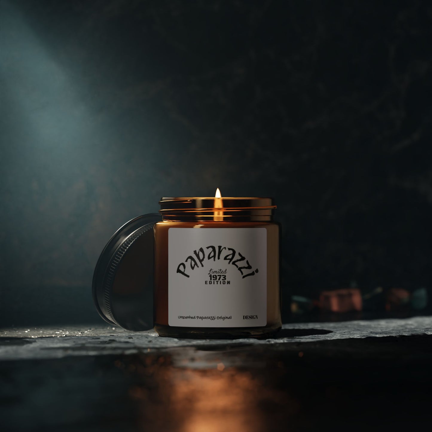 Scented Soy Candle Unscented Printify