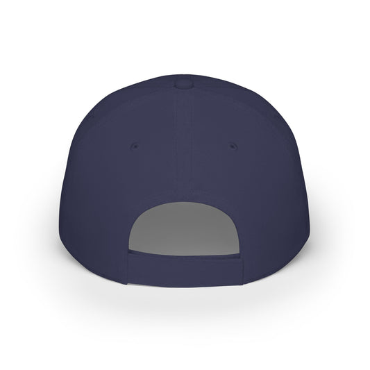 Baseball Cap Piloti dark navy and red Printify