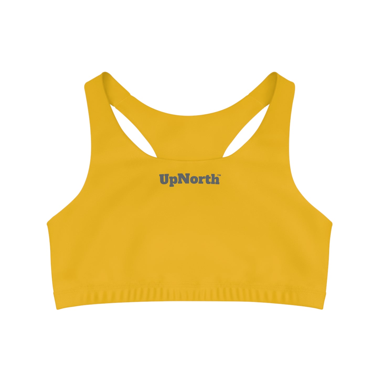 Sports Bra UpNorth dark gray on yellow