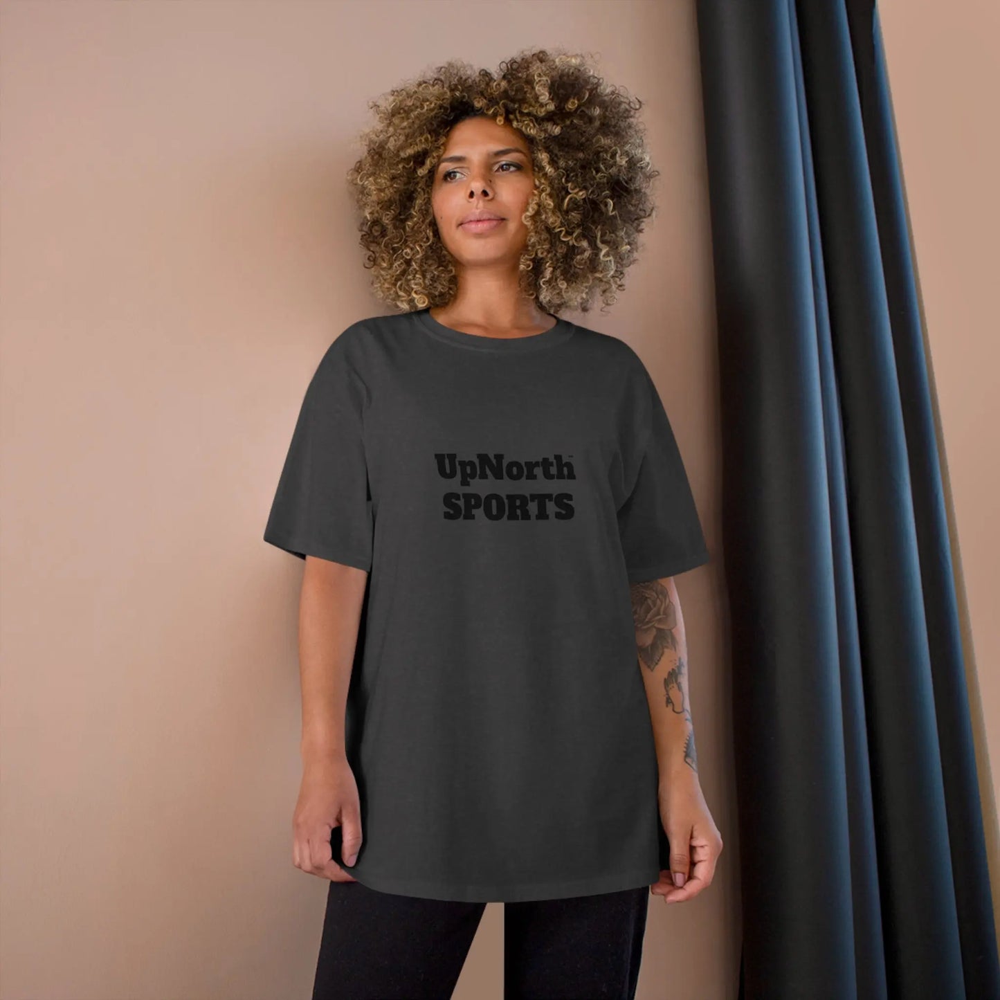 UpNorthSPORTS Dark Grey Champion T-Shirt