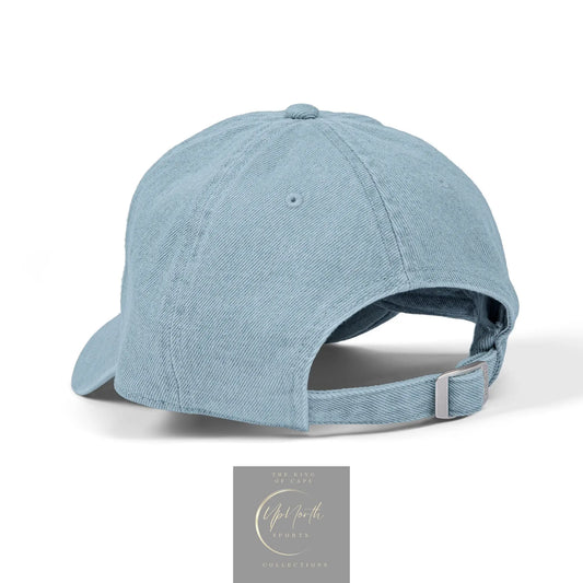 Denim Baseball Cap Piloti in light blue - UpNorth SPORTS