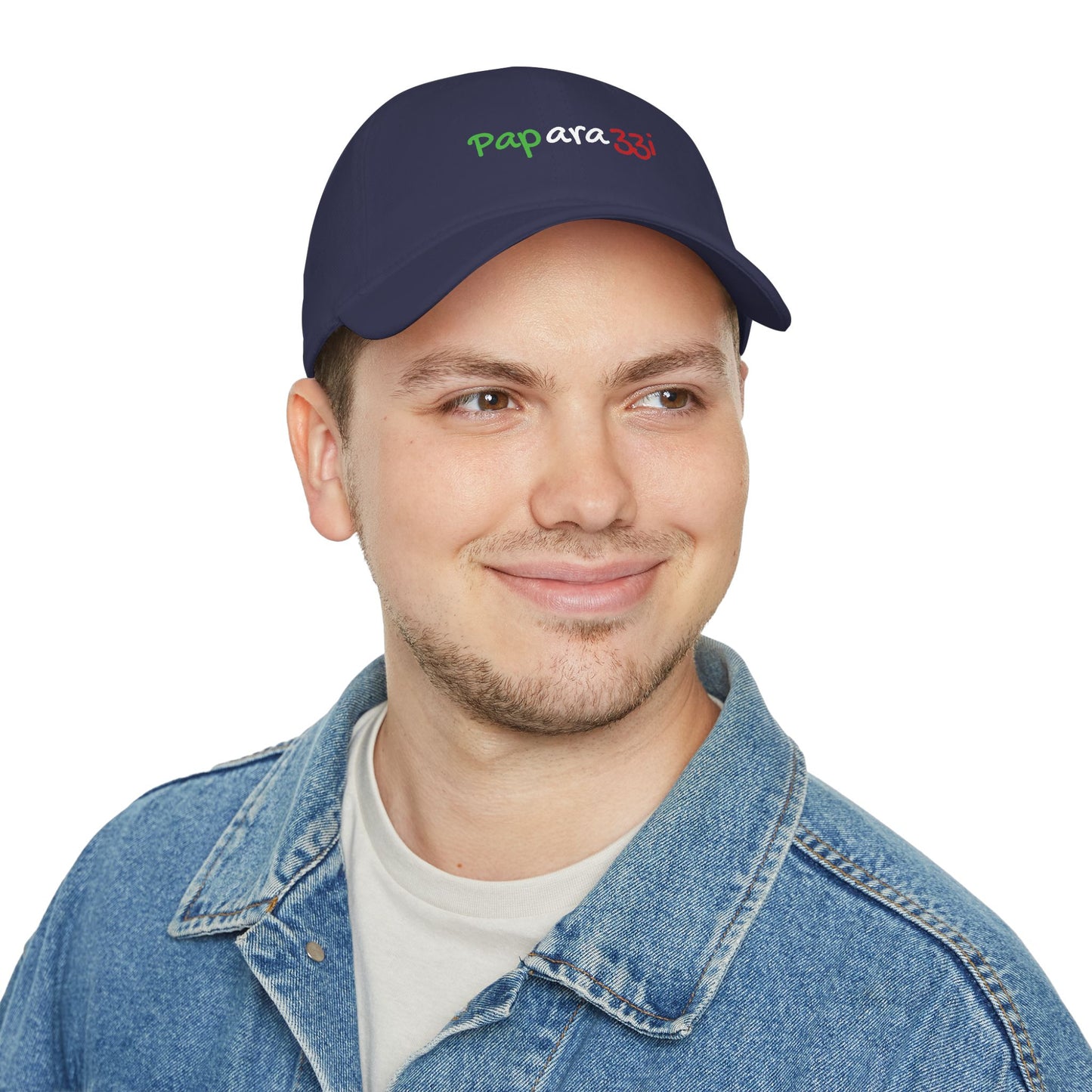 Baseball Cap Paparazzi dark navy with Italy