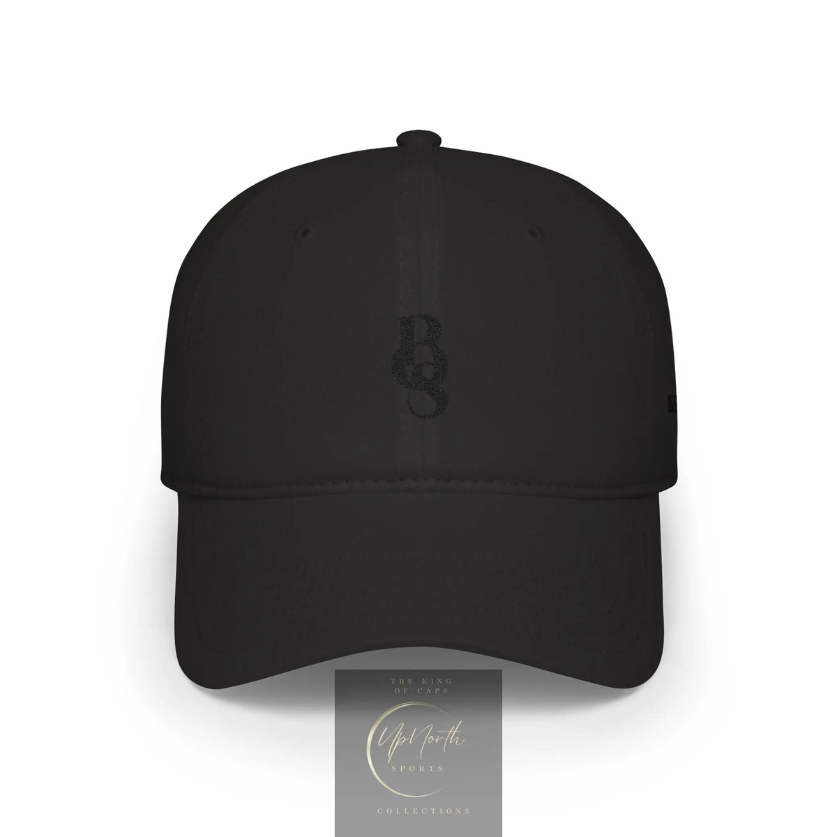 Elusive Black POS Paparazzi Black Baseball Cap front - Paparazzi Original